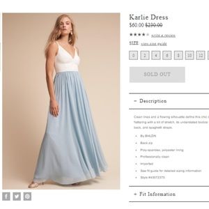 Karlie Dress in Ice Blue
